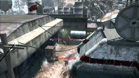 CoD BlackOps tomahawk across map on Silo- with extra Clip