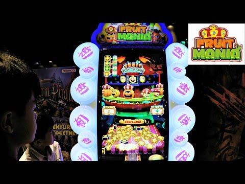 Arcade Game Coin Pusher Fruit Mania Xtreme VIDEO Game!