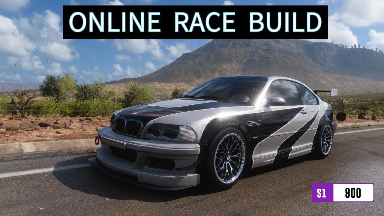 Forza Horizon 5 | BMW M3-GTR (S1 900) ONLINE ROAD RACING BUILD