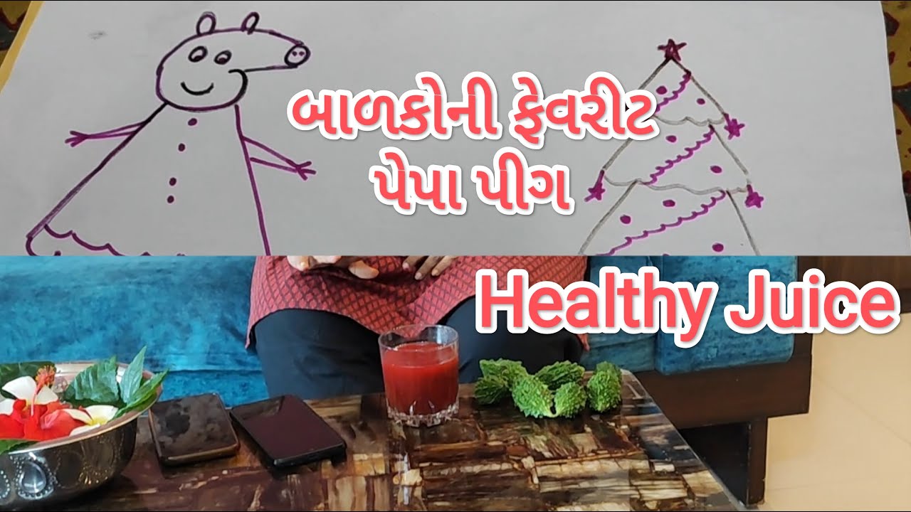 Healthy Soup For Upcoming Winter| Drawing Children's Favorite Peppa Pig | Megnil Life Vlogs