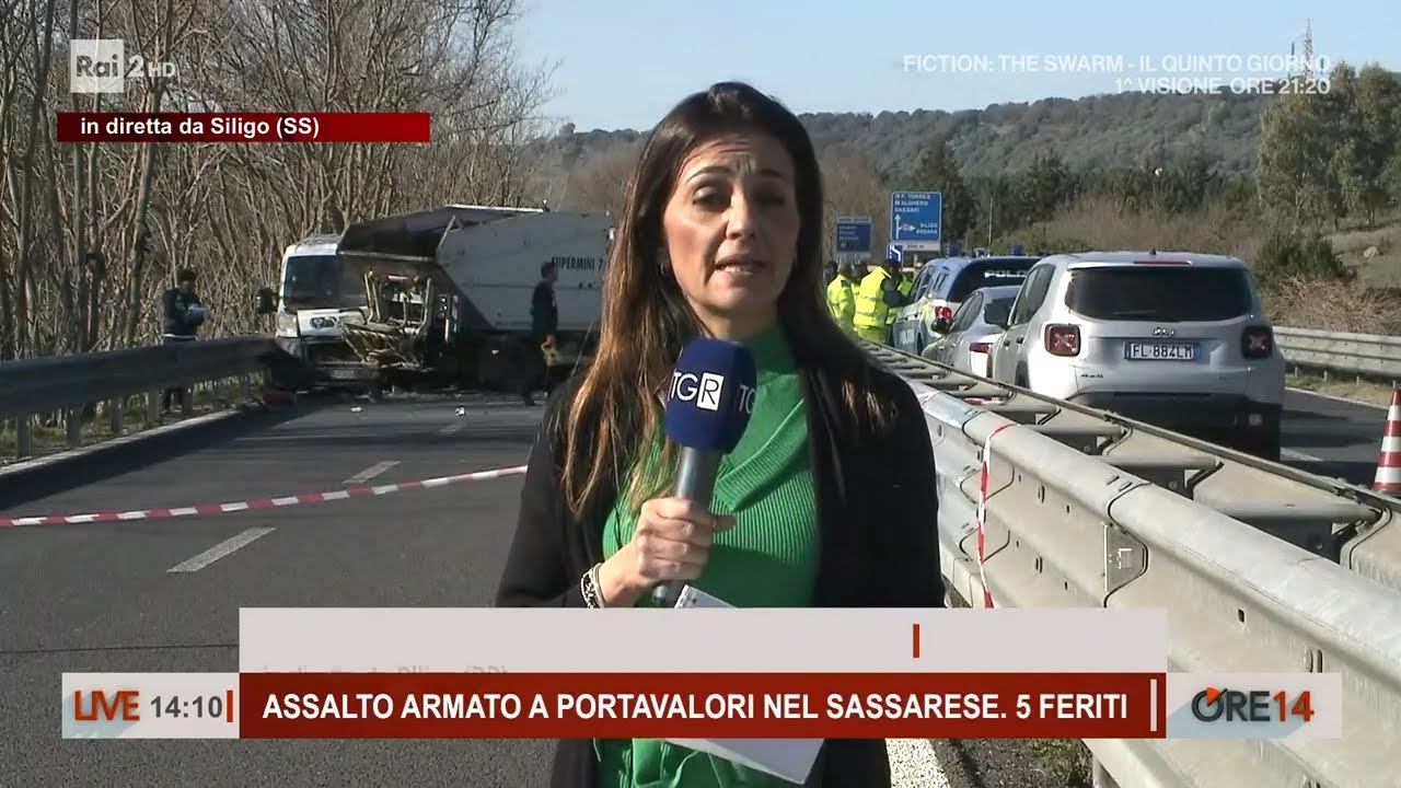 Sassari. Assalto a portavalori, 3 i furgoni rapinati dal commando - Ore 14 del 31/01/2024