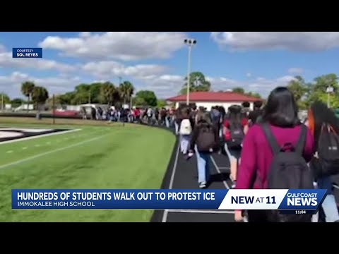 Immokalee High School students protest ICE policies without facing discipline