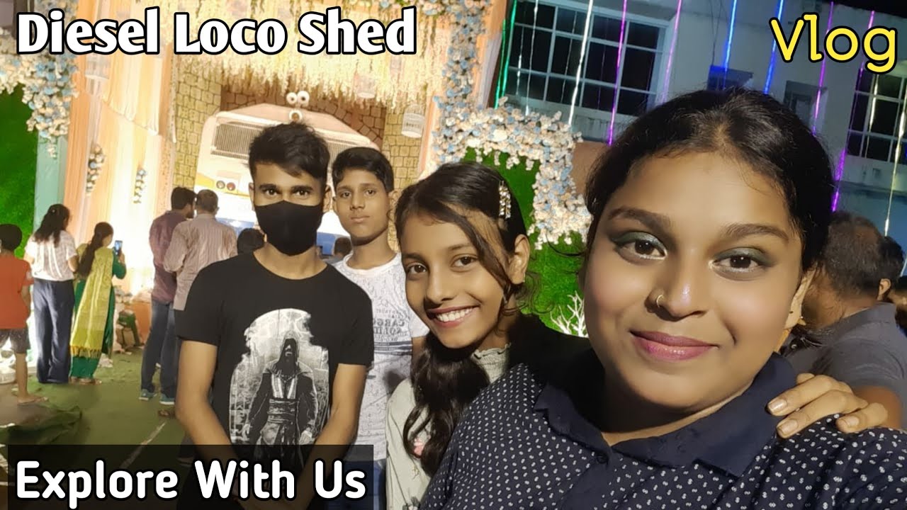 Diesel Loco Shed Vlog| Full Tour Vlog In Hindi✨|