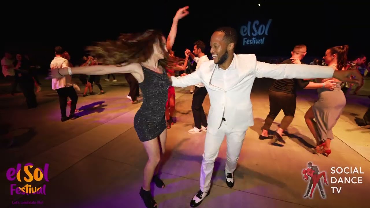 Guilherme & Emmanouela Smyrnaiou - Salsa social dancing | El Sol Warsaw Salsa Festival 2023 (Poland)