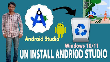 How to Uninstall Android Studio Completely On Windows 11 ll 10