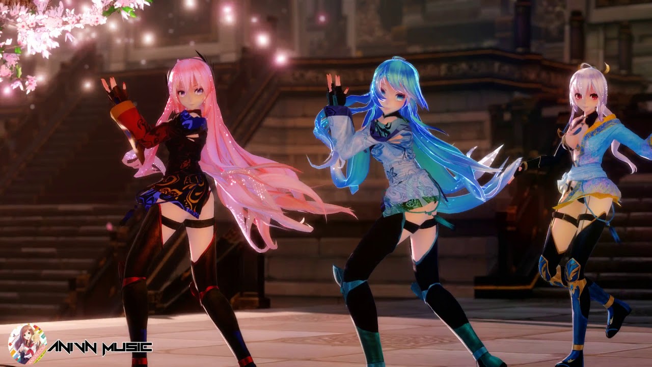 [MMD] 虎視眈々- Koshitantan - TDA Battlesuit Set (Miku, Haku, Luka)