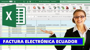 📛 Crea Facturas electrónica Ecuador masiva | Plantilla de Excel  ✅