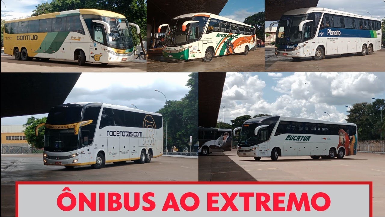 ÔNIBUS AO EXTREMO! SUPER Movimento de ônibus vespertino na Rodoviária de Maringá - 2024