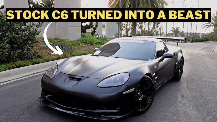 Every Modification Done to my C6 Corvette!