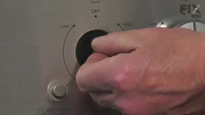 Whirlpool Range Repair - How to Replace the Control Knob