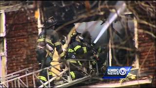 Man jumps from 3rd floor to escape KC apartment fire