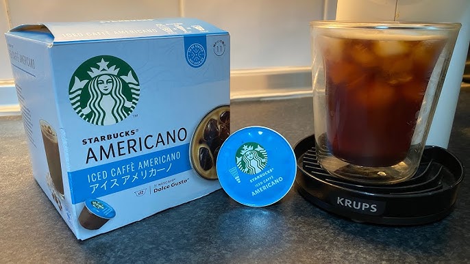 Review NEW Iced Americano Starbucks - Dolce Gusto Machine 🧊☕️😋 