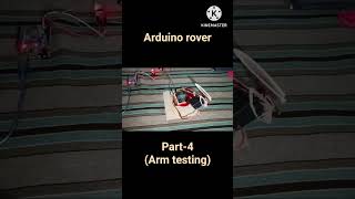 arm testing #iert #iertprayagraj #robot #robotics #arduino #project #rover #mechanicalproduction