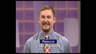 Jeopardy Credit Roll 11-1-2000