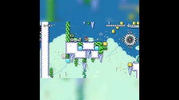 ☆七彩天空 ショートスピードラン ≻~≺ ★ [Colorful Sky] by ☆こ~♪ SMM2★ [Ko] #shorts 🍄Super Mario Maker 2 #dfn