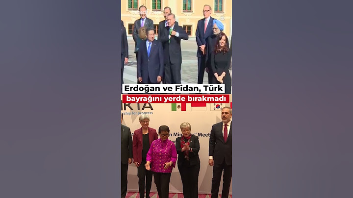 10 yıl sonra aynı görüntü! Recep Tayyip Erdoğan ve Hakan Fidan Türk bayrağını yerde bırakmadı!