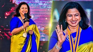 About Thalapathy Vijay & Vijay Sethupathi - Raadikaa Sarathkumar's THERI Speech!