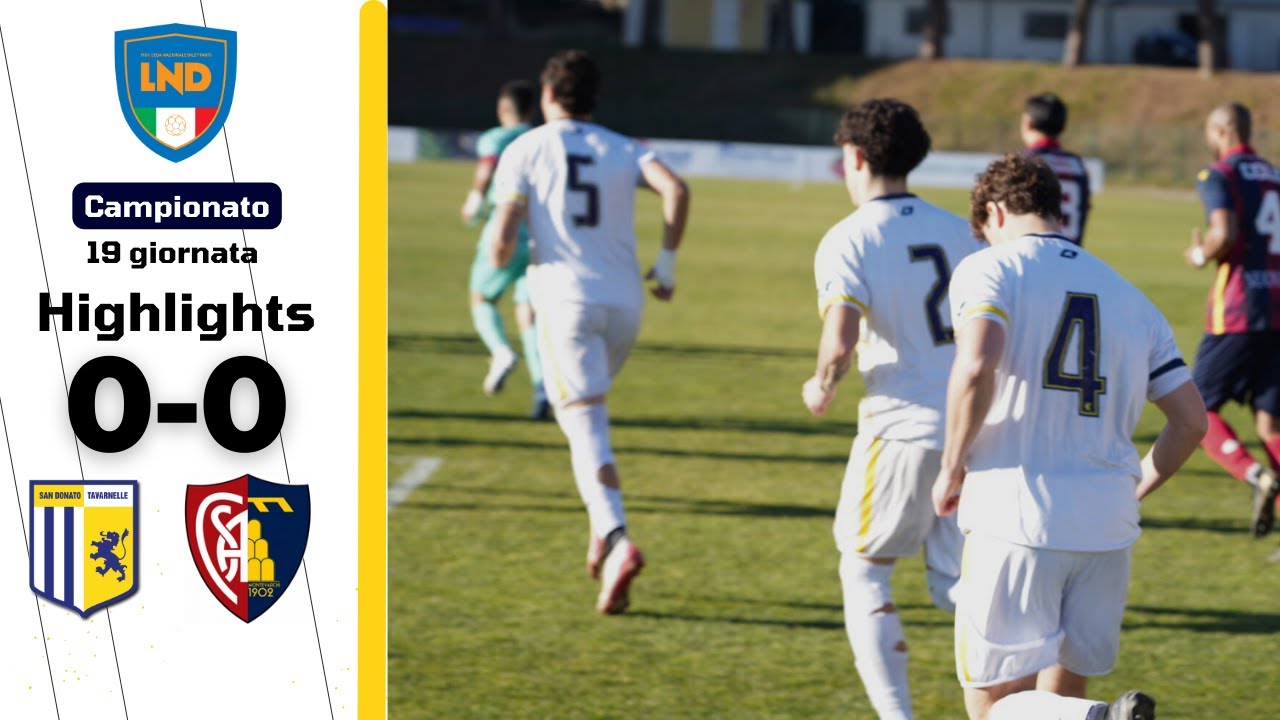 San Donato Tavarnelle - Aquila Montevarchi: 0-0. Le azioni salienti