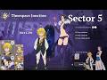 P10 Merlin and Meliodas vs Fraudrin | Timespace Junction Sector 5 | Seven Deadly Sins Origins