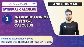 Introduction of Integral calculus | Target IIT-JAM 2021 | Ankit Kumar