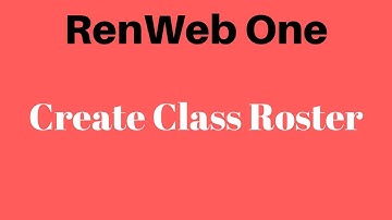 Create Class Roster