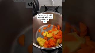 Ek Gıda Başlangıcında Sebze Çorbası Tarifi