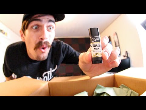 I Got a Mustache Care Package!