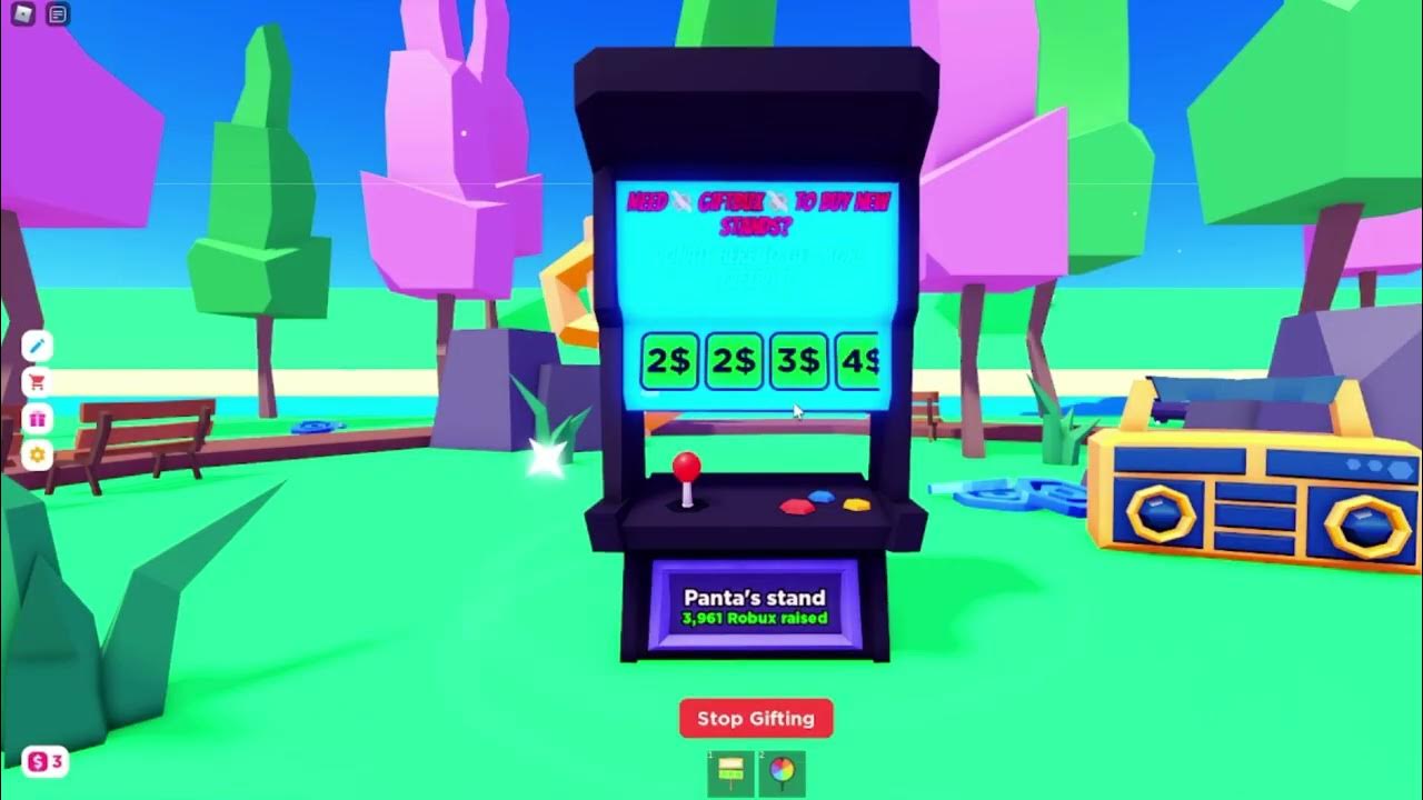 How to get Arcade Booth in PLS DONATE - YouTube