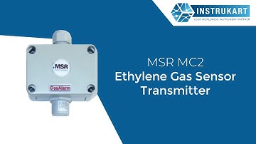 MSR MC2 Ethylene Gas Sensor Transmitter | Gas Detector| Instrukart