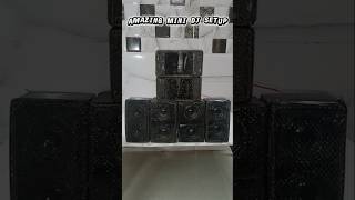 Mini DJ Sound Testing 🔥 | Powerful Bass Check | Desi DJ Setup #MiniDJ #DJTesting #BassTesting