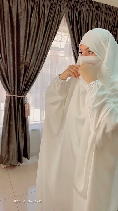 GRWM I love wearing Jilbabs I made myself #jilbab #islam #jilbab #hubbemariam #simple