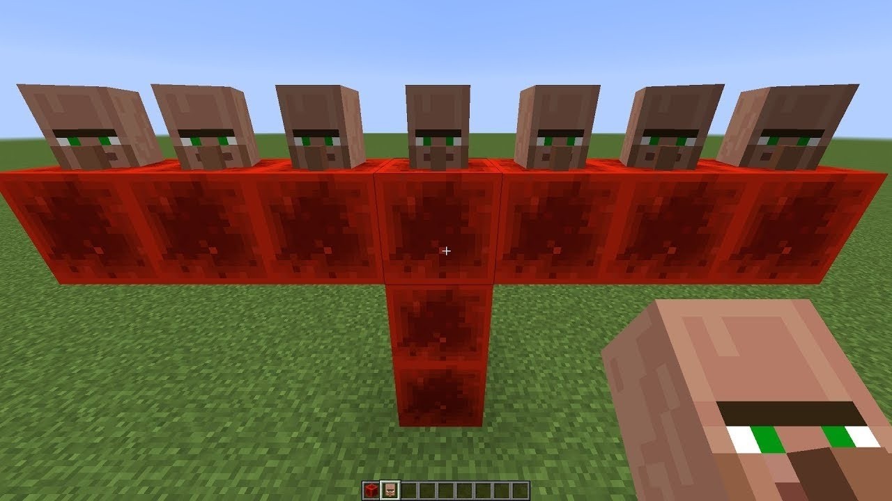 what if you create VILLAGER BOSS in MINECRAFT - YouTube