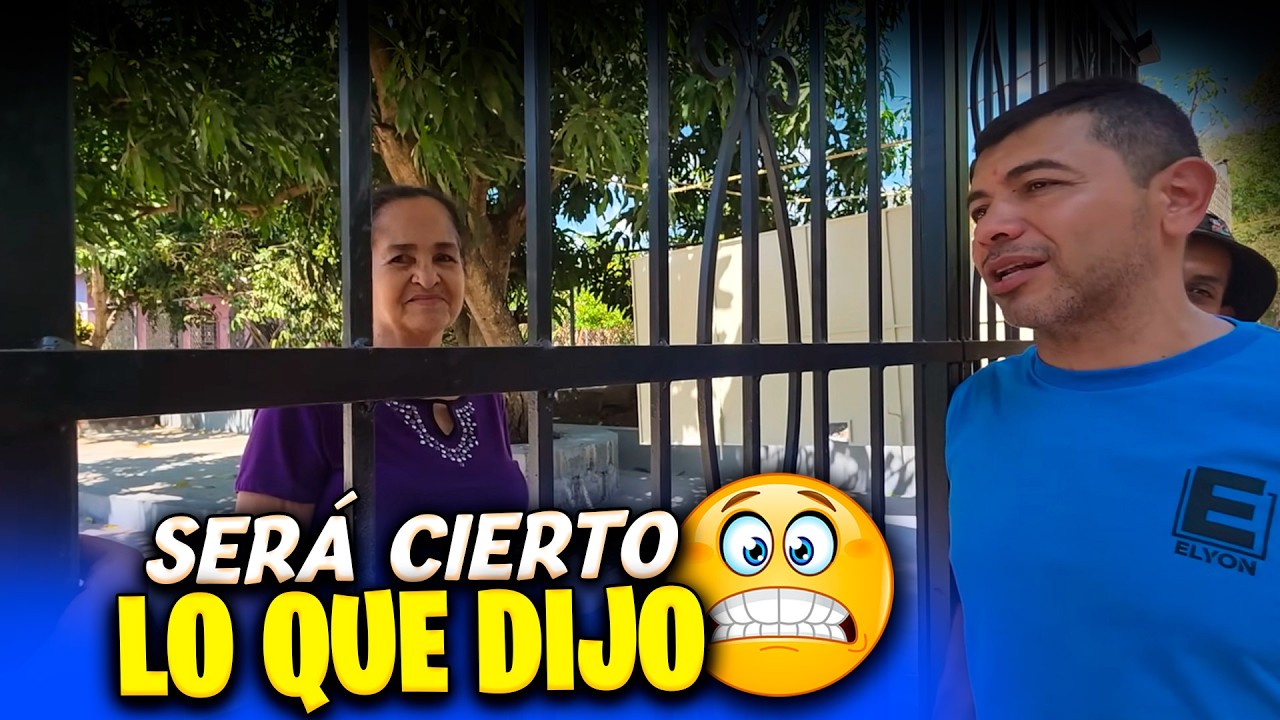 Pasamos visitando a la abuelita de Angy y esto nos dijo de ella.