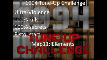 Doom II: 1994 Tune-up Community Project - Map11: Elements (Ultra-Violence 100%)