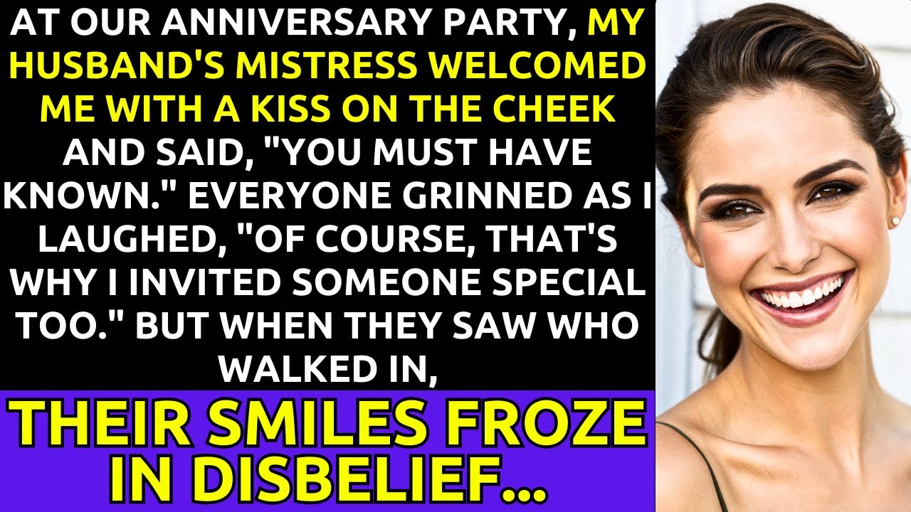 My Husband's Mistress Welcomed Me at Our Anniversary Party, So I Invited Someone Special Too