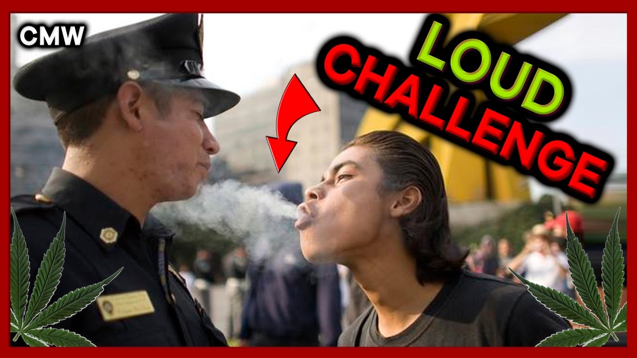 BEST WEED LOUD CHALLENGE SMOKING WEED IN PUBLIC COMPILATION #1 | CMW