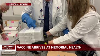 Memorial Health in Broward receives coronavirus vaccine