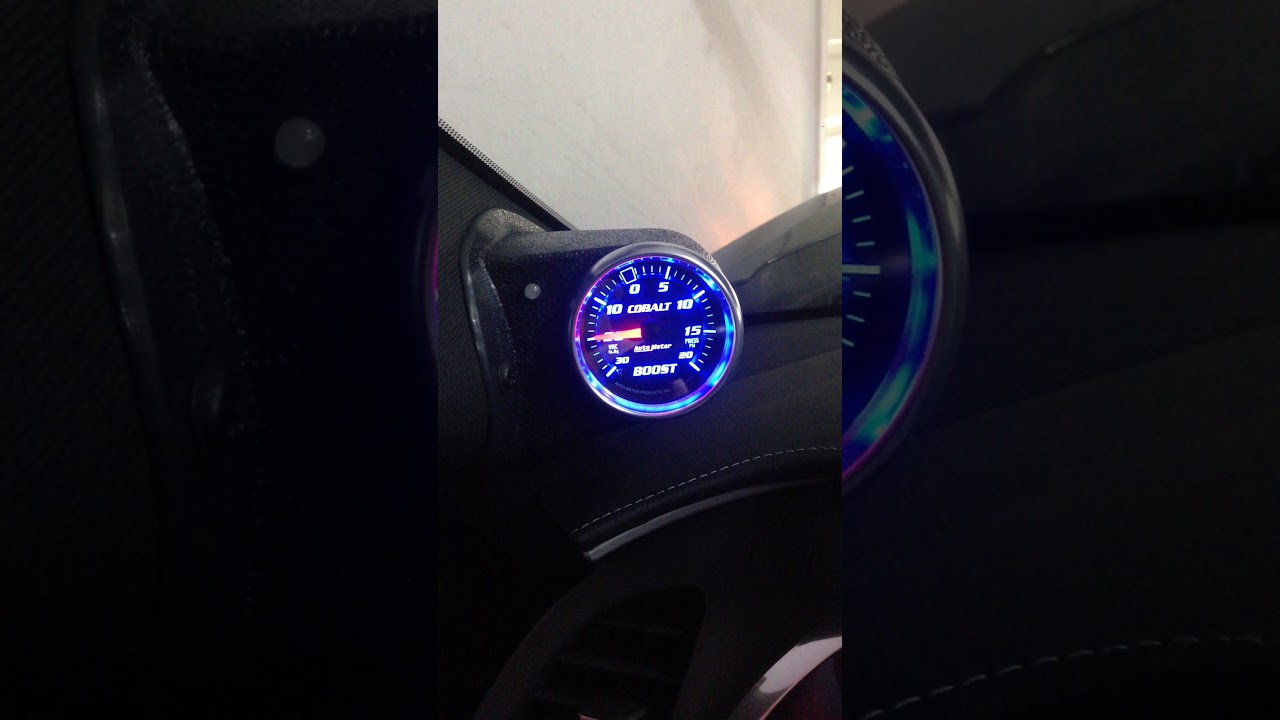 2015 Corvette Supercharged boost gauge YouTube