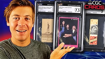 Ultra RARE Music and Nonsports CGC Grading Reveal