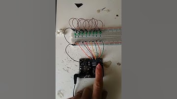 Ardunio Tuto Premier tuto arduino Chenillard 9 Leds