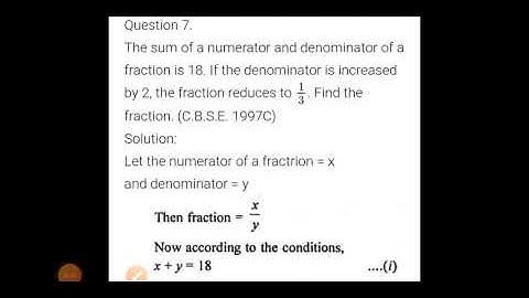 R.D.Sharma Class 10 Exercise 3.8 Qno. 7 Solution. very important concept helpful to all the students