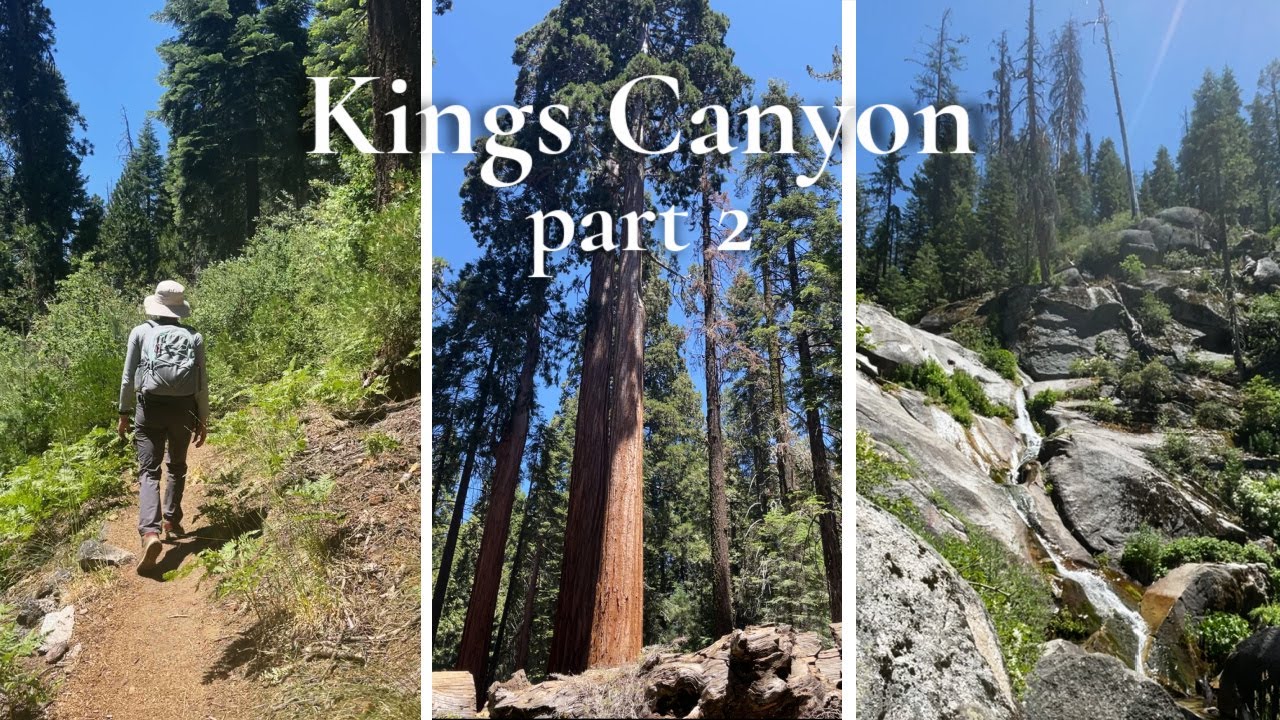 Camping & Hiking in Kings Canyon Part 2 Ella Falls Trail YouTube