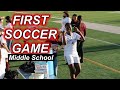 Tolanis first middle school soccer game  sat results are out  dnvlogslife