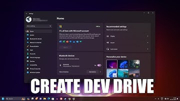 How to Create a Dev Drive in Windows 11
