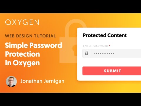 Simple Password Protection With Conditions In Oxygen
