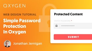 Simple Password Protection With Conditions In Oxygen