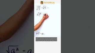 Solving √(81/9): Simplify the Square Root of a Fraction #Math #RulesOfRoots
