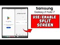 How to Use Split Screen in Samsung Z Fold 7 (Multi Window)