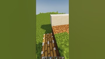 HOW TO MAKE AUTOMATIC WHEAT FARM IN MINECRAFT (PART 1) #shorts