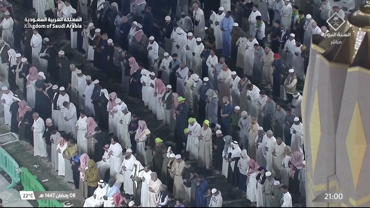 صلاة التراويح للشيخ عبدالله البعيجان ليلة 9 رمضان 1447هـ - الثلاث التسليمات الأولى